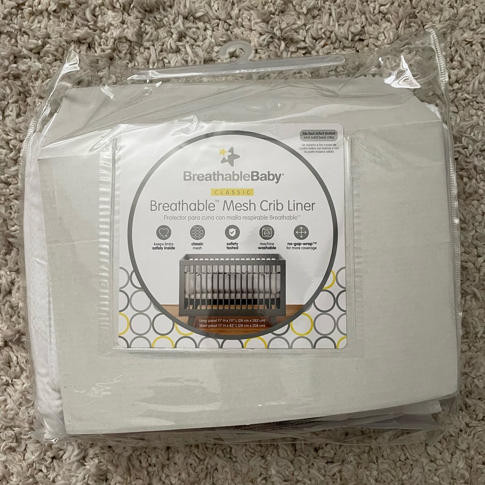 Breathable Crib Liner